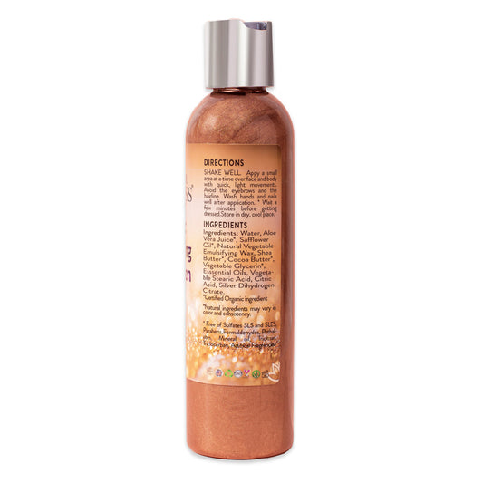 Organic Bronze Shimmer Body Lotion - Stylemz