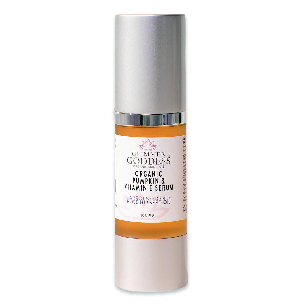 Organic Pumpkin + Vitamin E Serum - Instant Glow Treatment - Stylemz