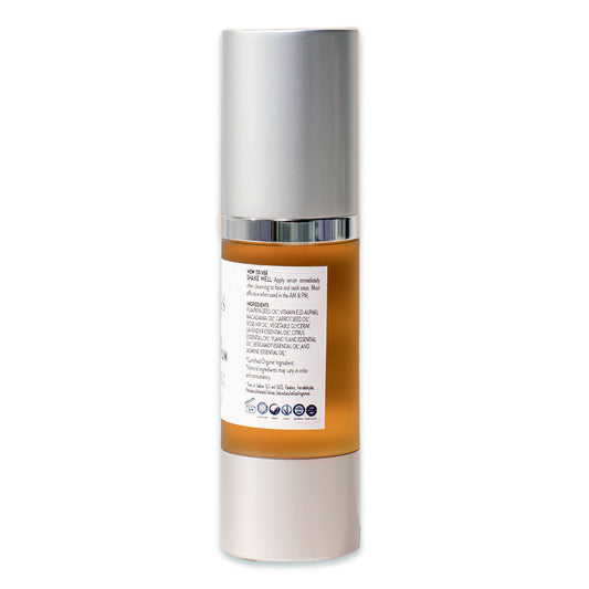 Organic Pumpkin + Vitamin E Serum - Instant Glow Treatment - Stylemz