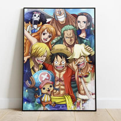 One Piece High Quality Art Print on Satin Paper