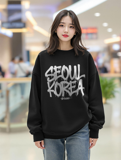 Seoul Korea Unisex Sweatshirt - StyleMZ