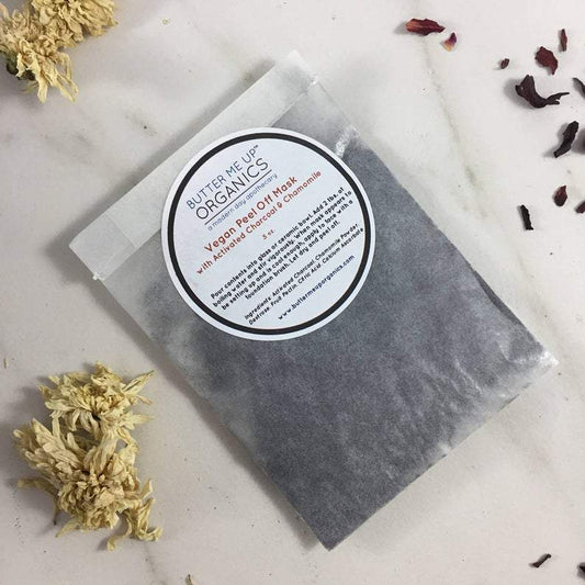 Vegan Activated Charcoal Peel-Off Mask for Clear Skin