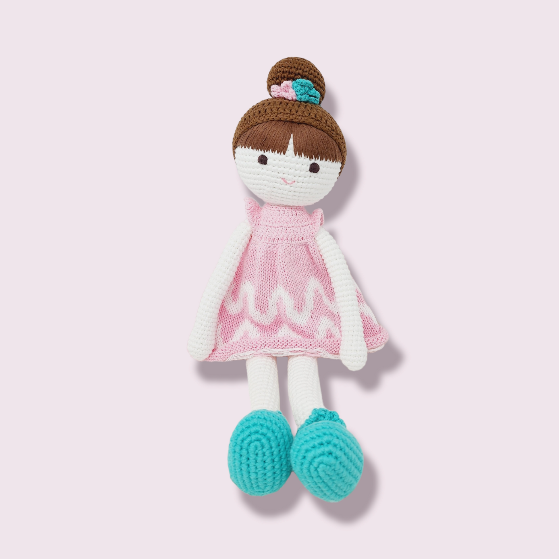 Crochet Baby Girl Doll, Amigurumi Large Girl Stuffs Toys, Gift for - Stylemz