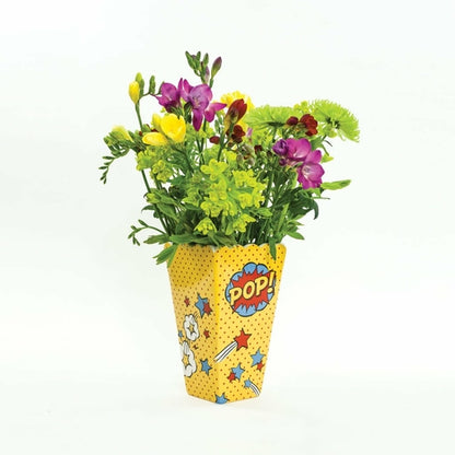 Colorful Pop Art Vase for Unique Home Decor Display