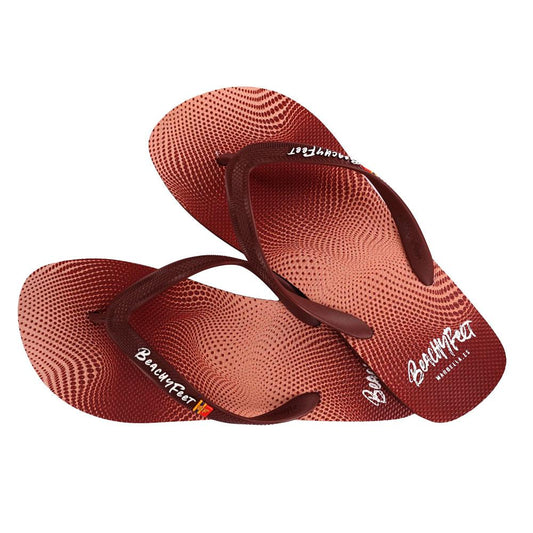 BeachyFeet® - Puntos Rojos Flip Flops for Stylish Comfort