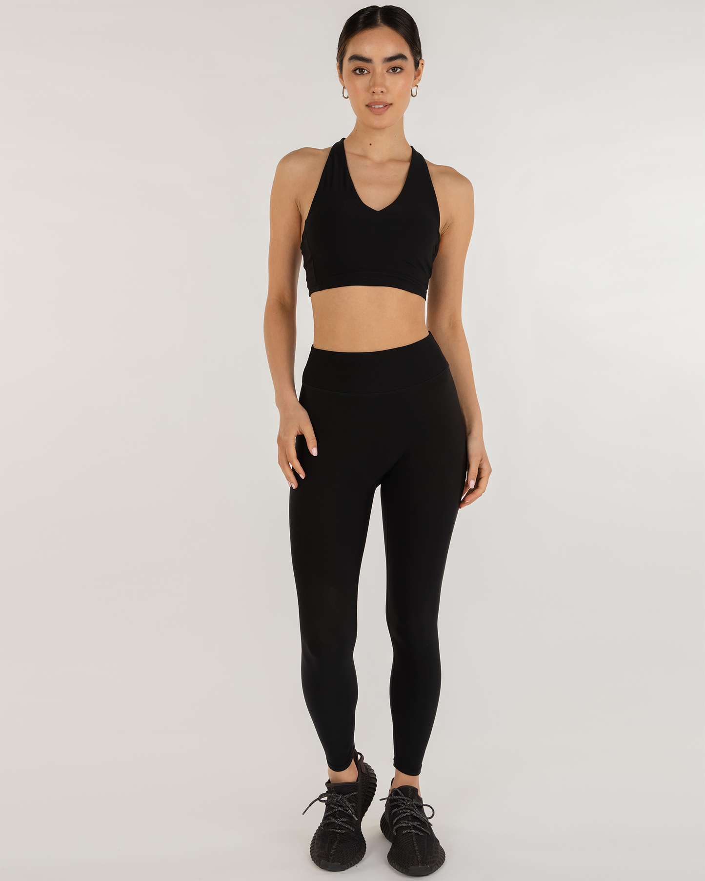 Hybrid Fleece Leggings High Waist 25" for All-Day Comfort