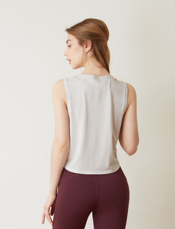 Knot Your Race V Neck Tie Tank for Ultimate Comfort