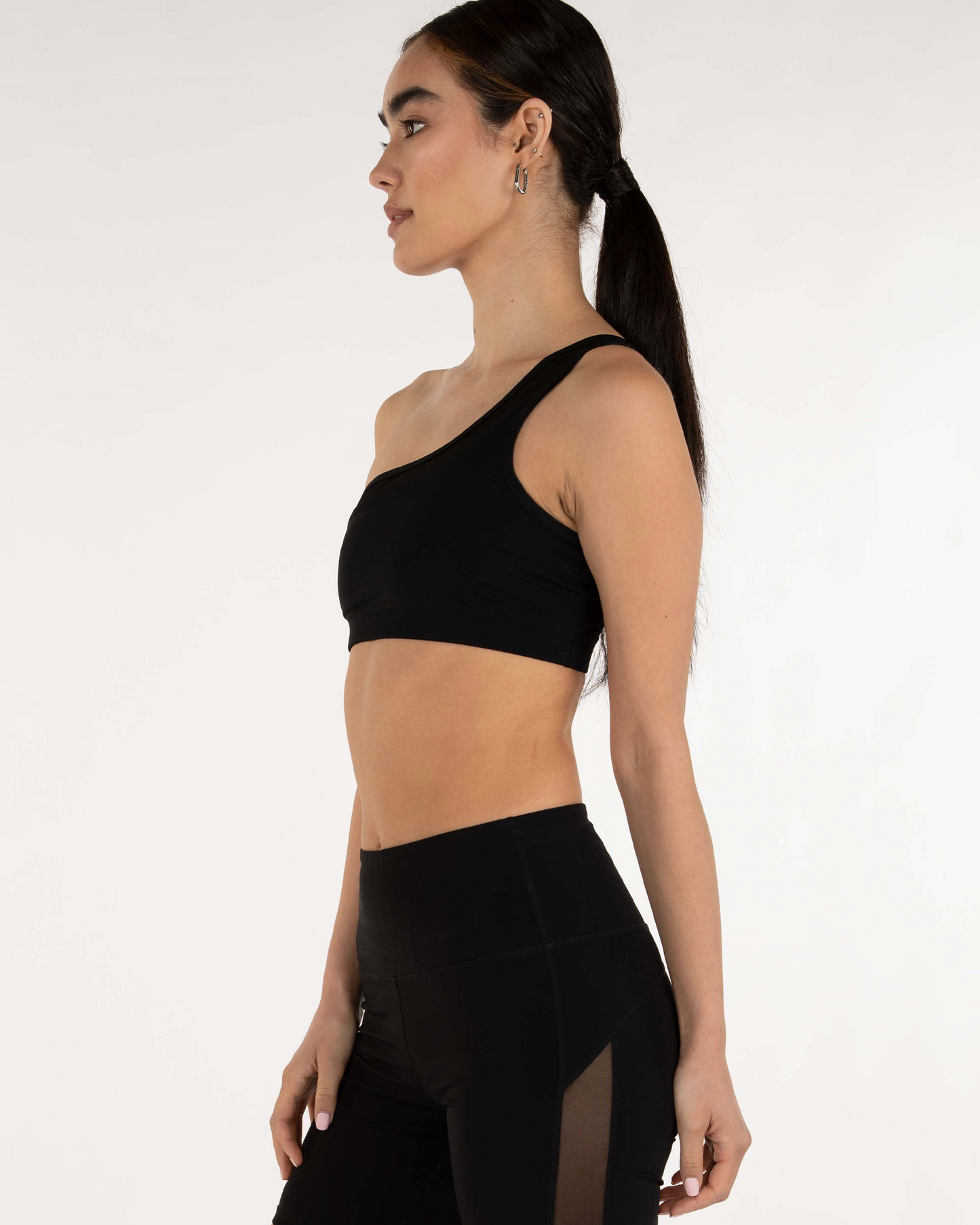 On Duty Mesh One Shoulder Silkiflex™ Bra for Movement