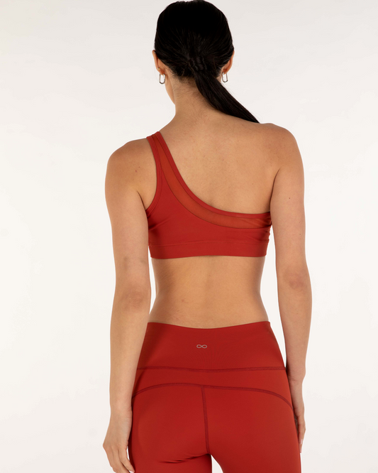 On Duty Mesh One Shoulder Silkiflex™ Bra for Movement