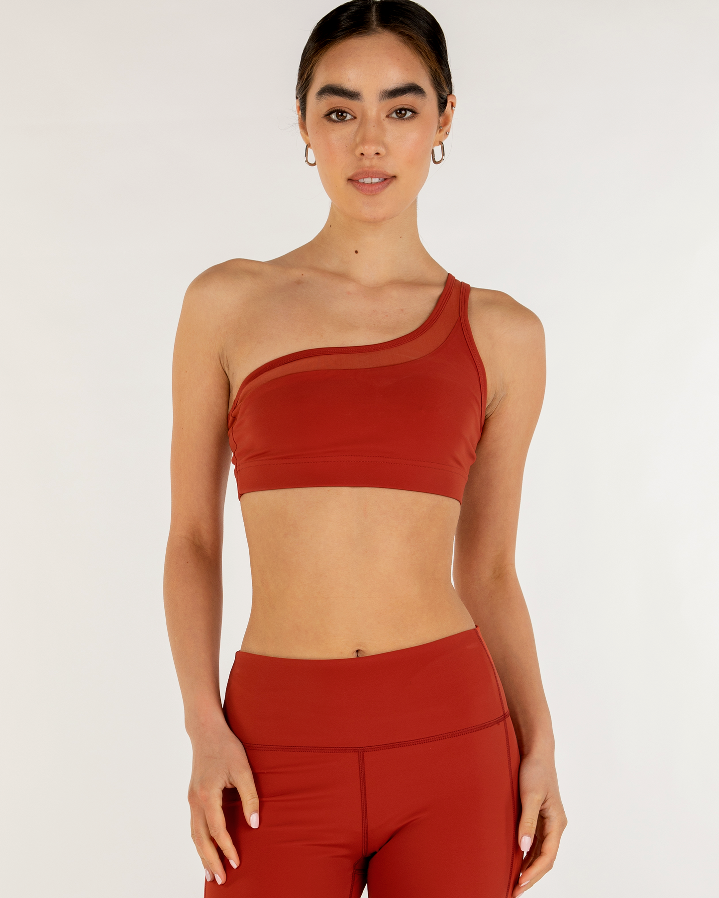 On Duty Mesh One Shoulder Silkiflex™ Bra for Movement