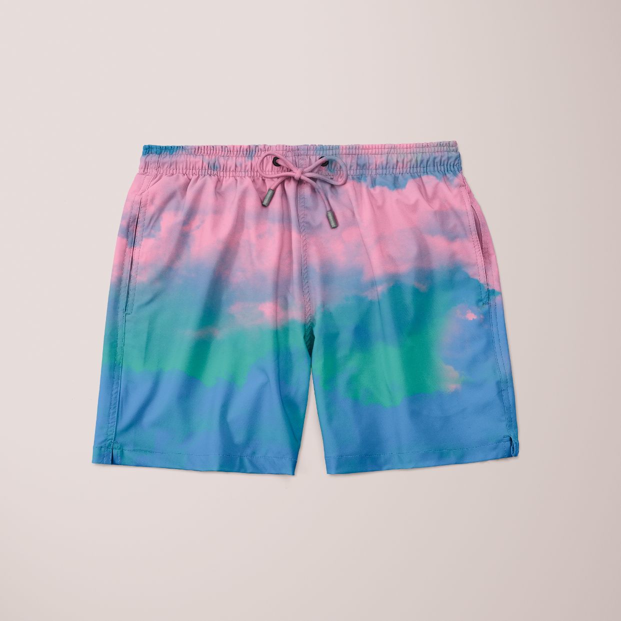 Alpine Sky Shorts - Stylish Microfiber Men's Shorts