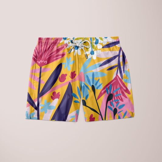 Gwinole Shorts - Unique Full Print Microfiber Style