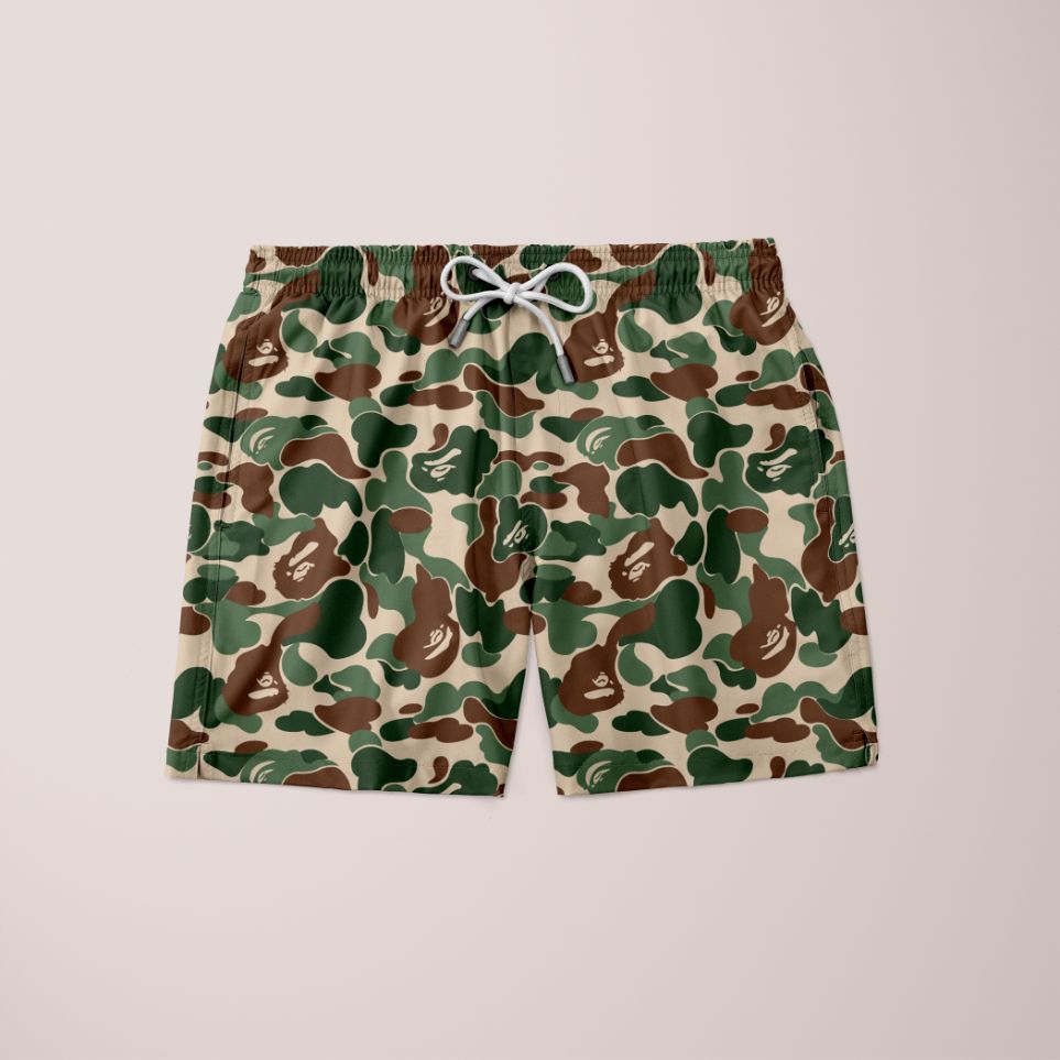 Pegged Camofludge Shorts for Unique Style and Comfort