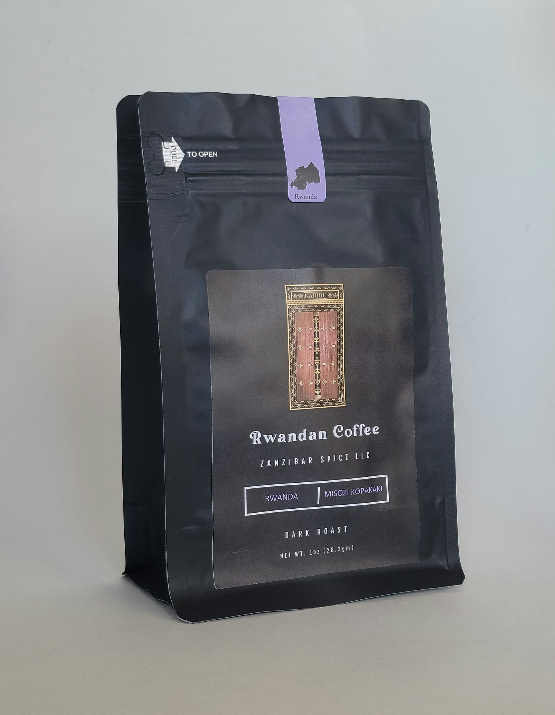 Dark Roast - Rwanda - Plain Coffee - Stylemz