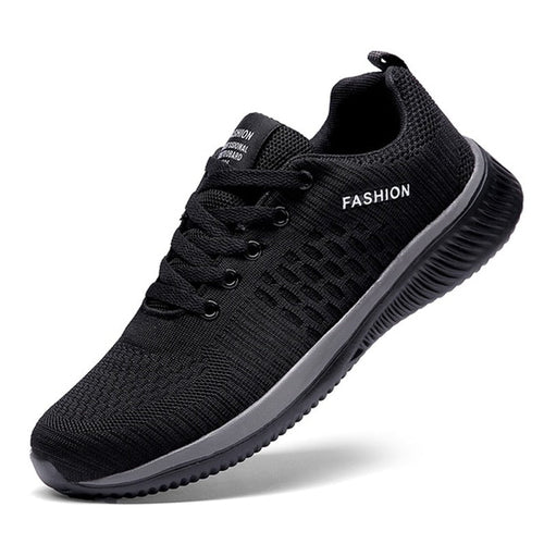 Men Lightweight Running Sneakers with Breathable Mesh Upper