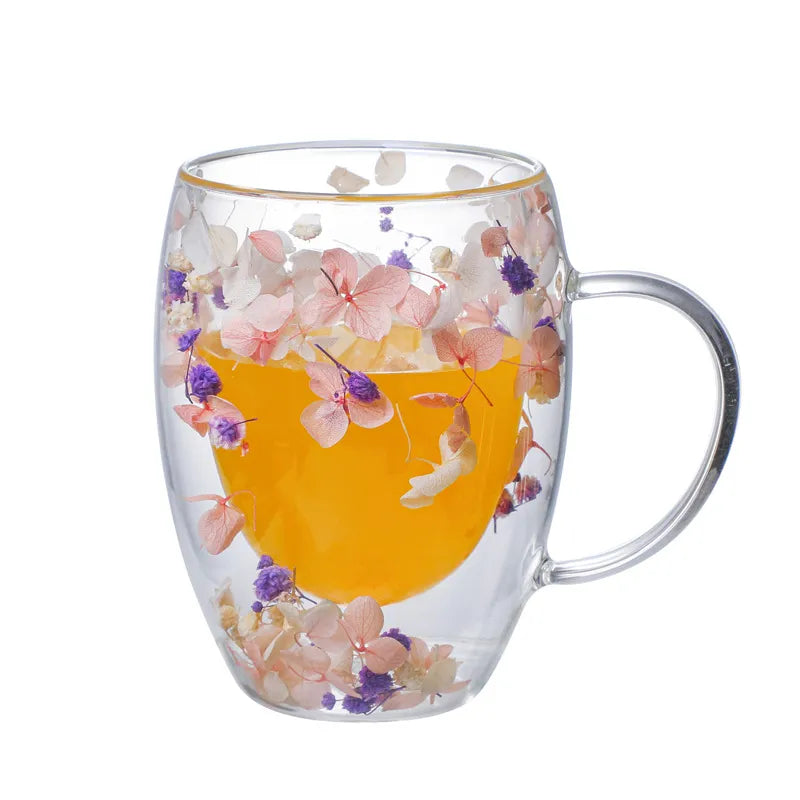 Gorgeous High End Borosilicate Glass Cups With Handle