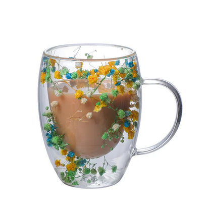 Gorgeous High End Borosilicate Glass Cups With Handle