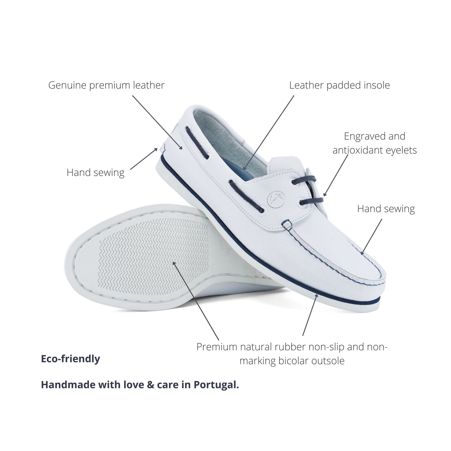 Men Boat Shoe Sauvage - Premium Handmade Nautical Comfort