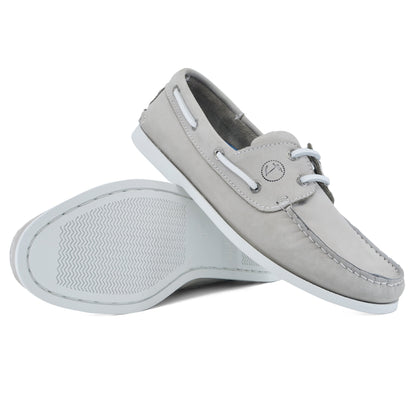 Men Boat Shoe Unawatuna - Premium Nubuck Leather Comfort