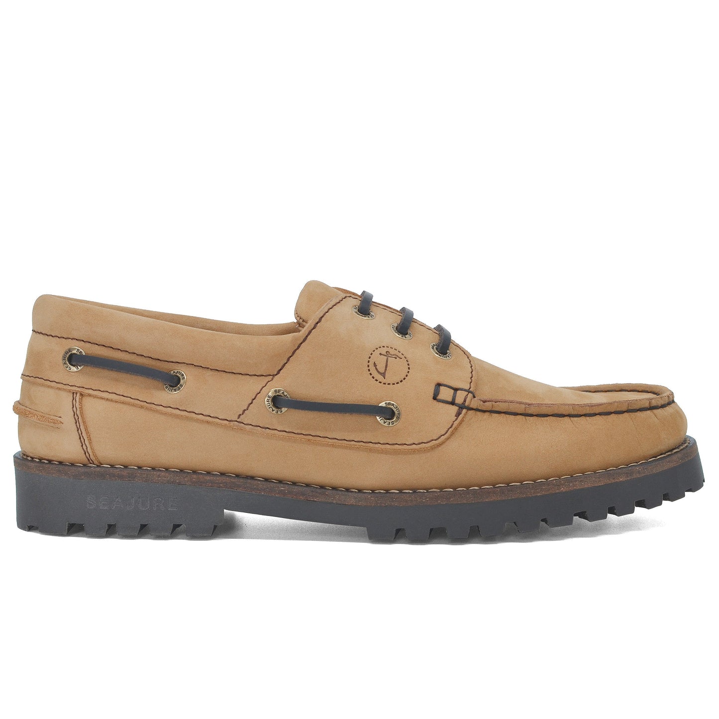 Men Boat Shoe Lamu - Premium Nubuck Leather Comfort