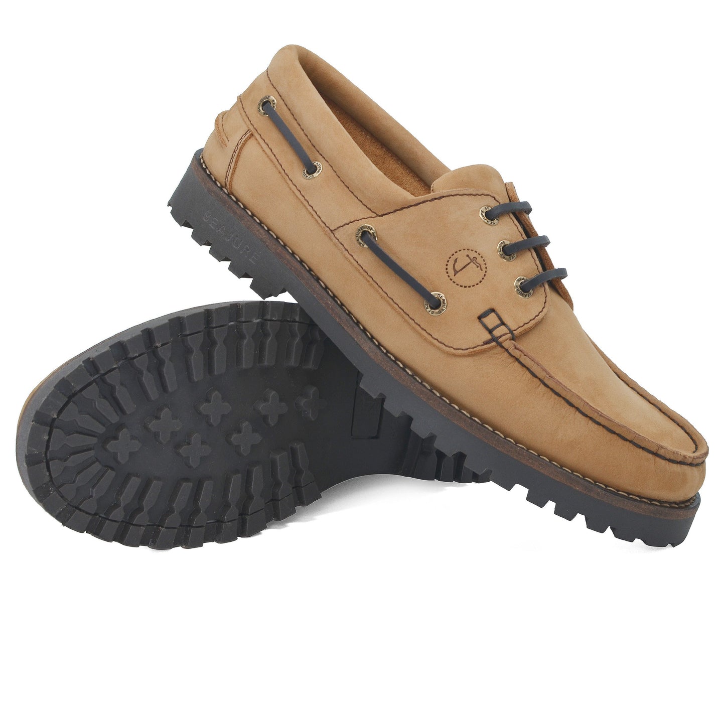 Men Boat Shoe Lamu - Premium Nubuck Leather Comfort