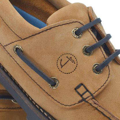 Men Boat Shoe Lamu - Premium Nubuck Leather Comfort