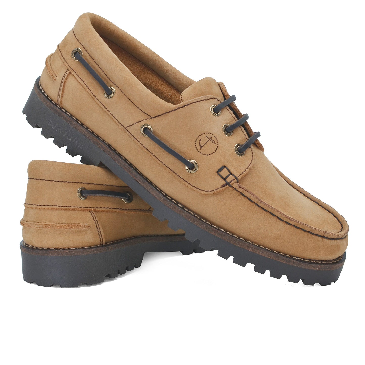 Men Boat Shoe Lamu - Premium Nubuck Leather Comfort