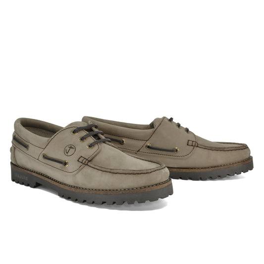 Men Boat Shoe Mosteiros - Premium Nubuck Leather Comfort