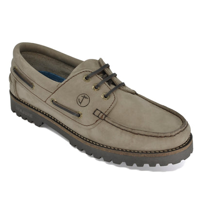 Men Boat Shoe Mosteiros - Premium Nubuck Leather Comfort