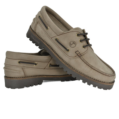 Men Boat Shoe Mosteiros - Premium Nubuck Leather Comfort