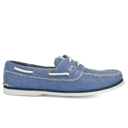 Men Hemp & Vegan Boat Shoe Fidden for Comfort and Style