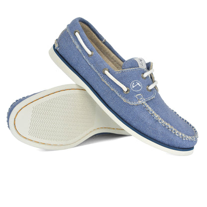 Men Hemp & Vegan Boat Shoe Fidden for Comfort and Style