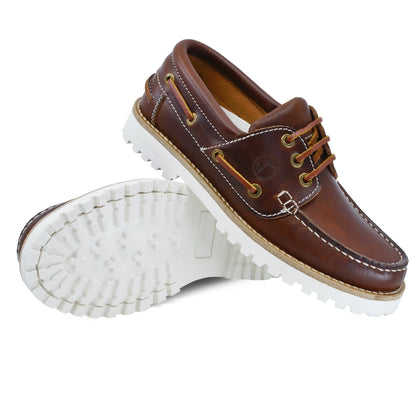 Women Boat Shoe Alankuda - Premium Leather Comfort