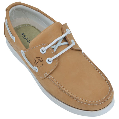 Women Boat Shoe Noordhoek - Comfort & Style in Nubuck