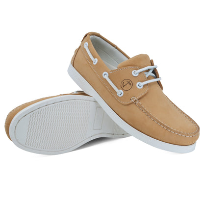 Women Boat Shoe Noordhoek - Comfort & Style in Nubuck