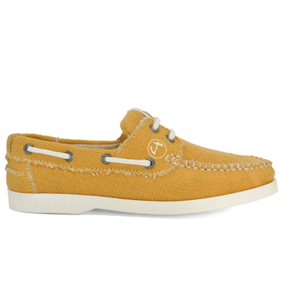 Women Hemp & Vegan Boat Shoe Saharun for Comfort and Style