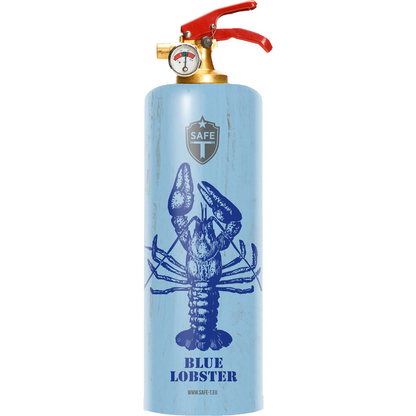 Blue Lobster Fire Extinguisher - Stylish & CE Certified