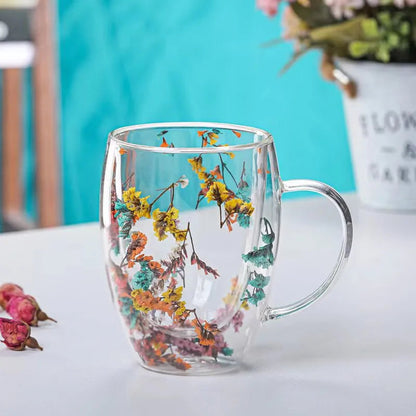 Gorgeous High End Borosilicate Glass Cups With Handle