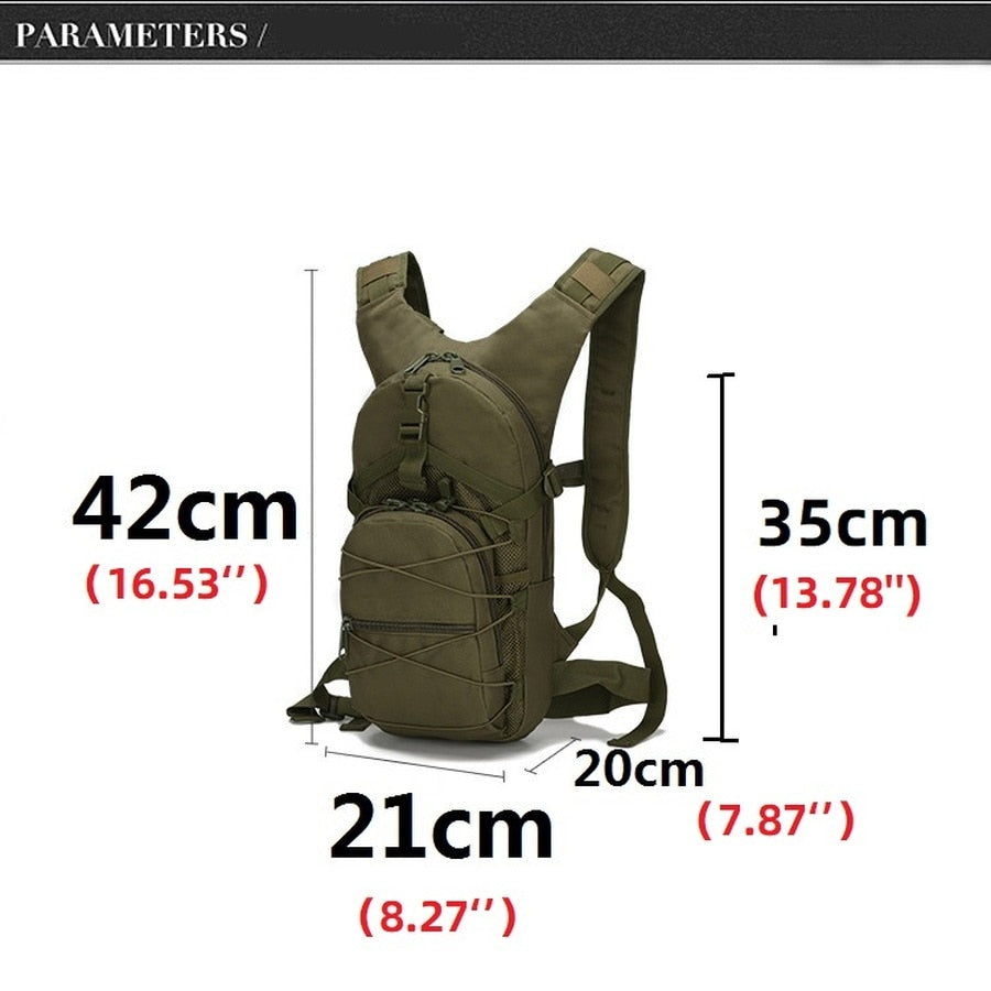 15L Hiking Backpack Military Tactical Bag for Climbing