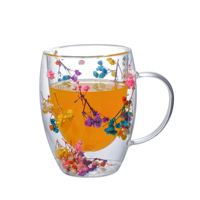 Gorgeous High End Borosilicate Glass Cups With Handle