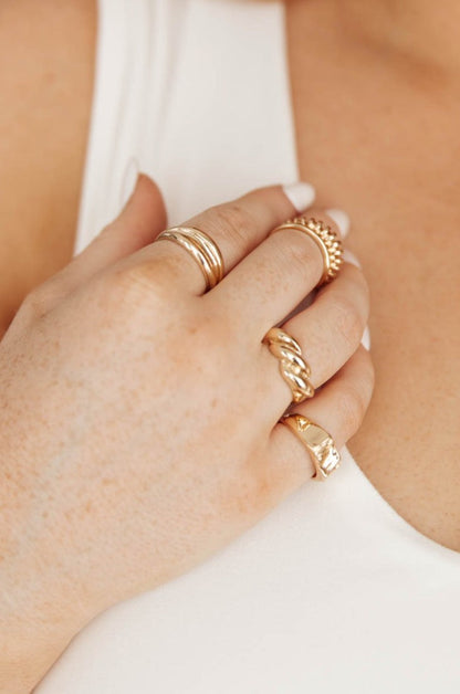 Summer Days Ring Set for Trendy Hand Accessorizing