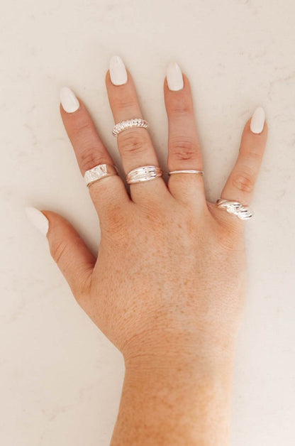 Summer Days Ring Set for Trendy Hand Accessorizing