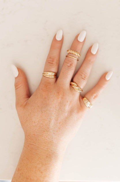 Summer Days Ring Set for Trendy Hand Accessorizing