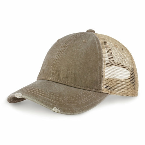 Vintage Mesh Trucker Cap for Outdoor Comfort and Style