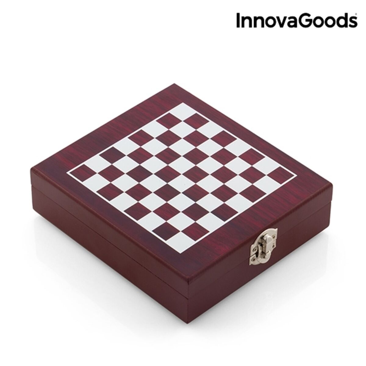 Chess Wine Set InnovaGoods 37 Pieces - Elegant 2-in-1 Gift