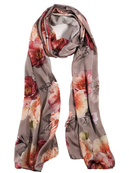 Digitally Printed Floral Scarf - Stylemz