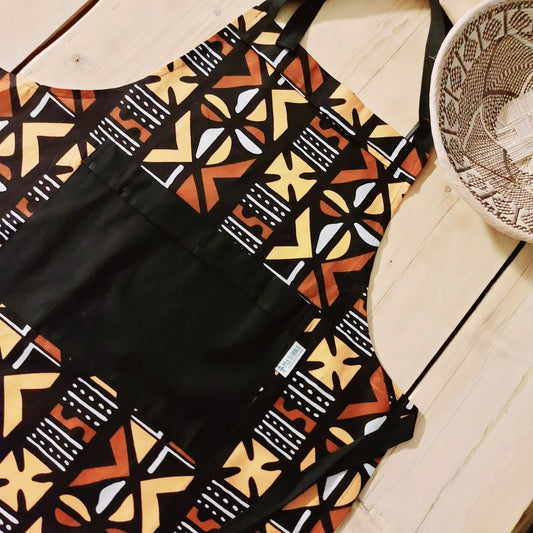 Handmade Apron and Oven Gloves Set | 100% African Print