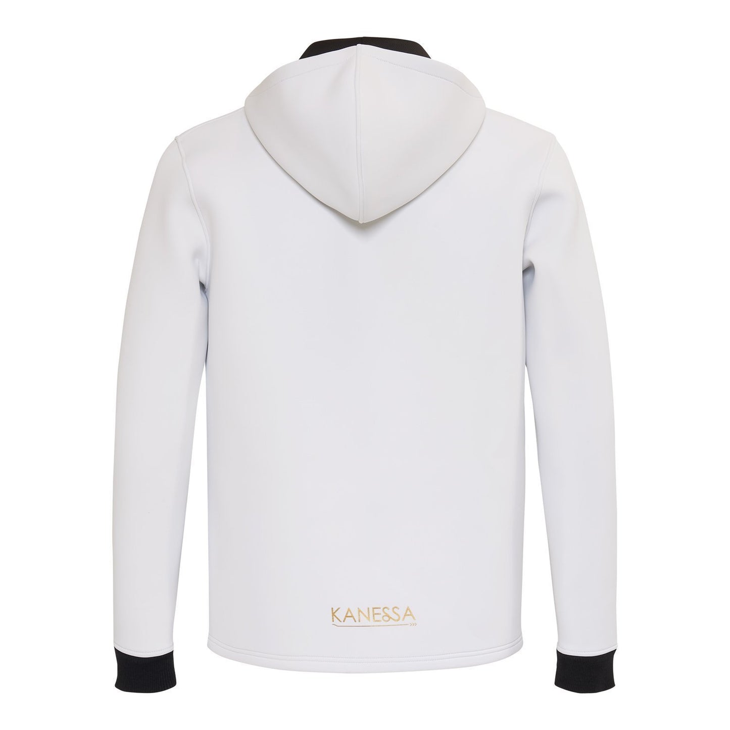 White Neoprene Sports Jacket for Warmth and Comfort