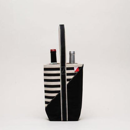 Contemporary Double Wine Tote for Stylish Gifting