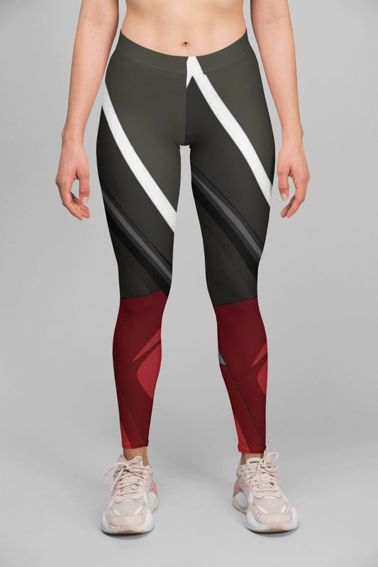 Alpine Character Leggings for Breathable Workout Comfort